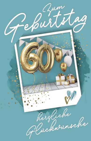 Zahlengeburtstag 60er