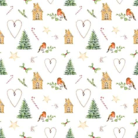 Serviette - XS - Cocktail Weihnachten