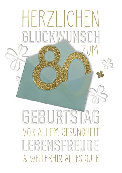 Zahlengeburtstag 80er