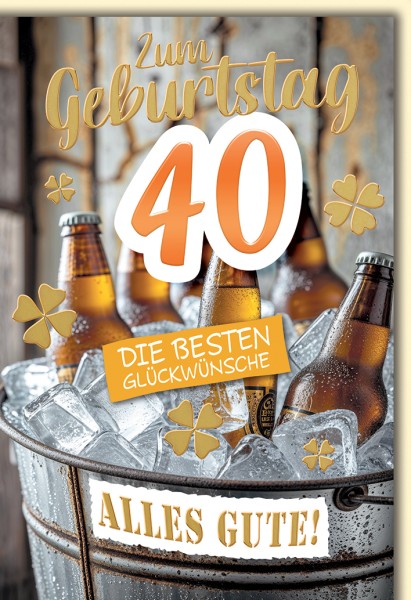 Zahlengeburtstag 40er