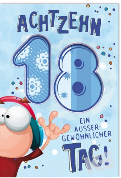 Zahlengeburtstag 18er