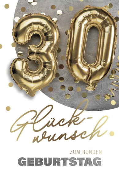 Zahlengeburtstag 30er