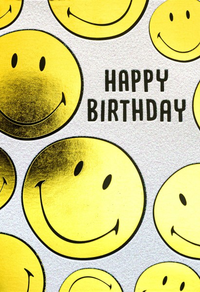 Geburtstag - Smiley