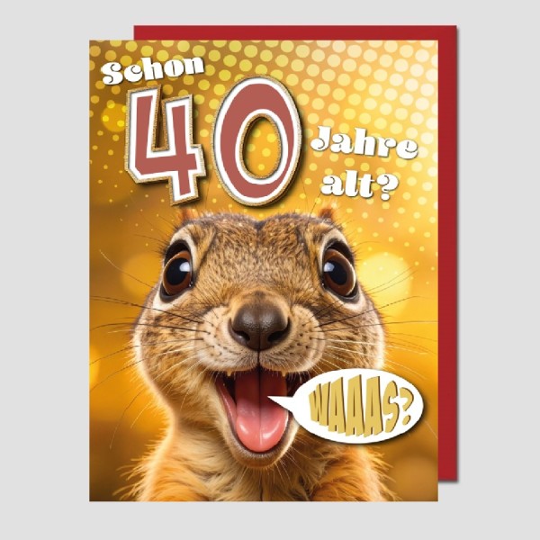 Zahlengeburtstag 40er