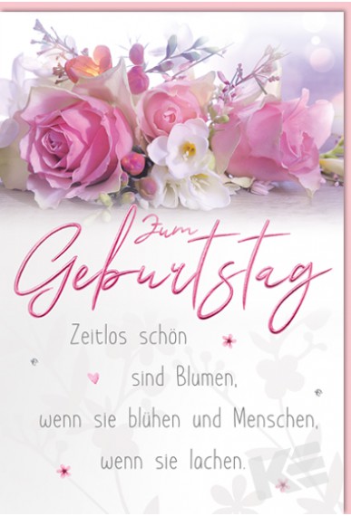 Geburtstag Einzelmotiv SpruchBlume Hannes Hudelist