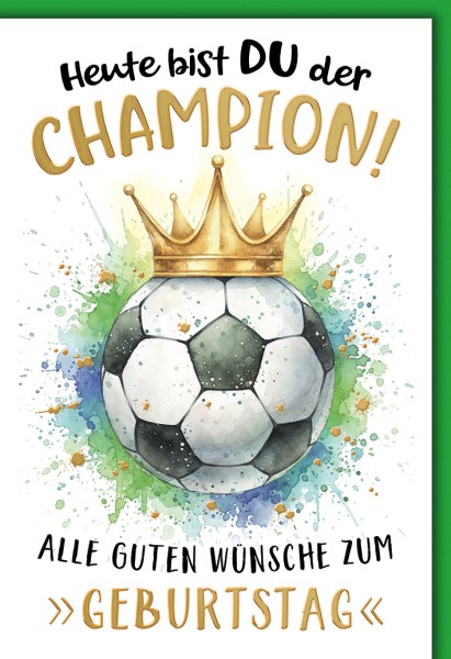 Geburtstag - Fußball