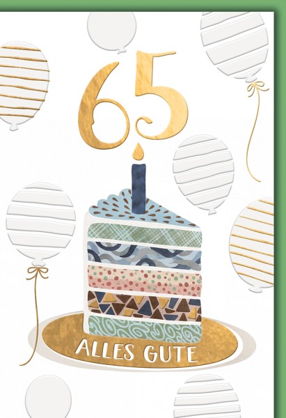 Zahlengeburtstag 65er
