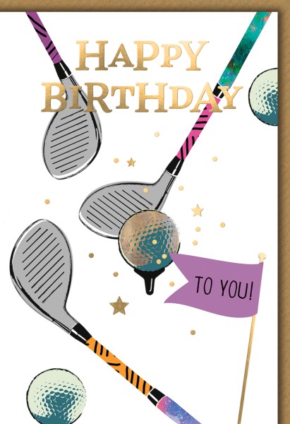 Geburtstag - Golf