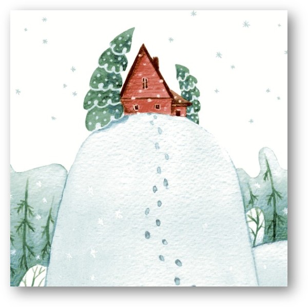 Serviette - Weihnachten