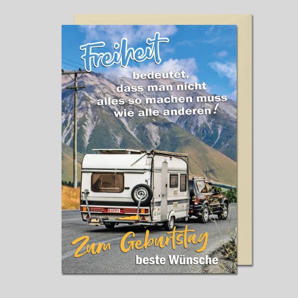 Geburtstag - Campen