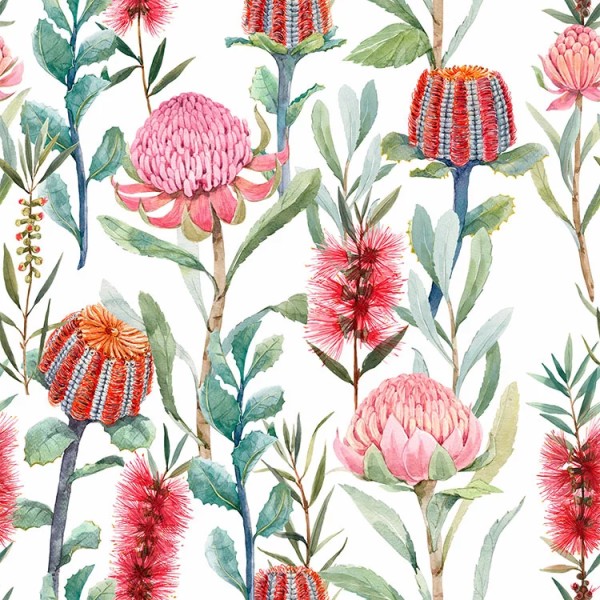 Serviette - Blume