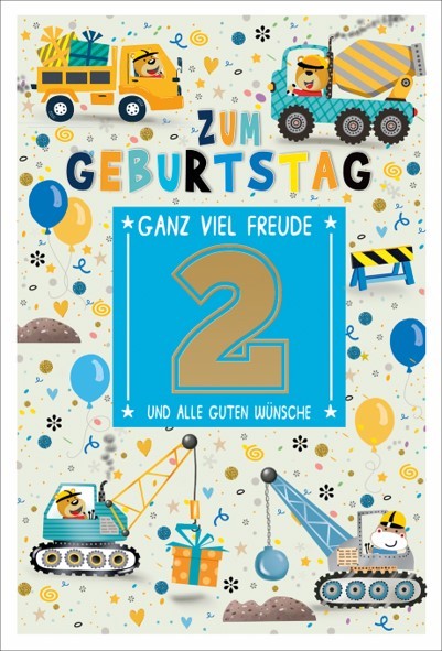 Zahlengeburtstag Kinder - 2er