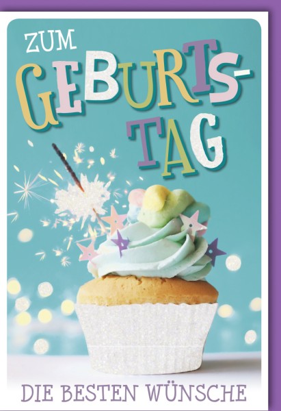 Geburtstag - Muffin