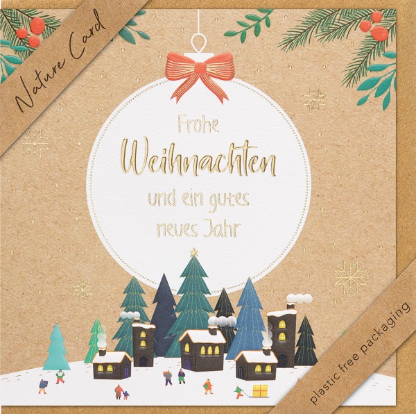 Weihnachten - Plastikfrei - Quadratisch