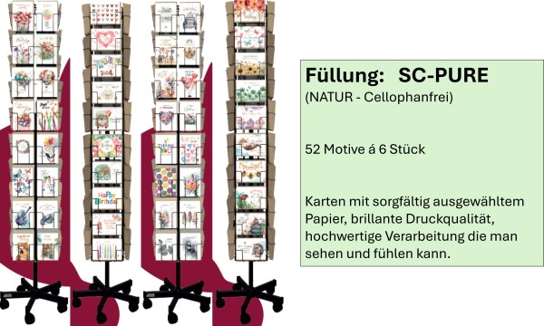 Füllung: NEU Ständerkonzept - Pure Nature - Plastikfrei