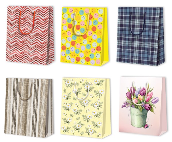 Tragtasche sortiert A5