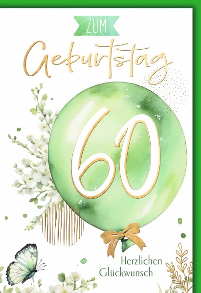 Zahlengeburtstag 60er