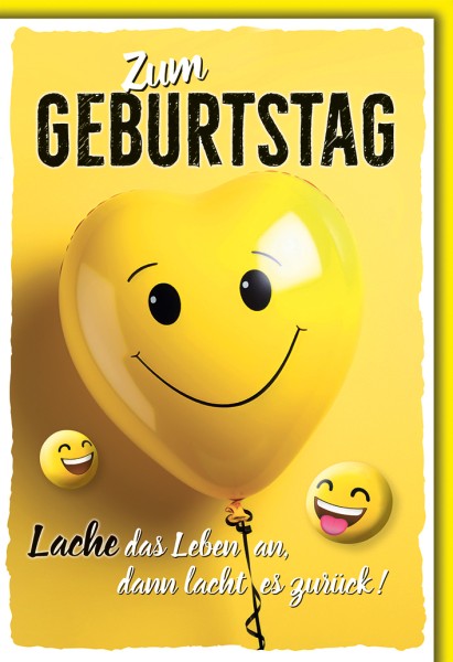 Geburtstag - Smiley