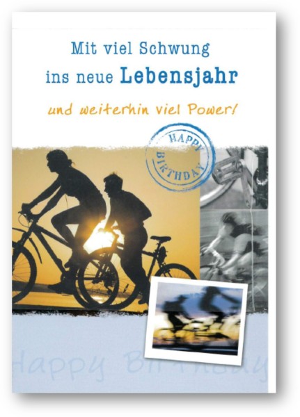 Geburtstag - Rad