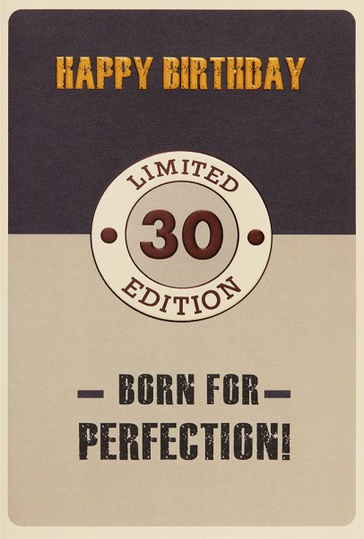 Zahlengeburtstag 30er