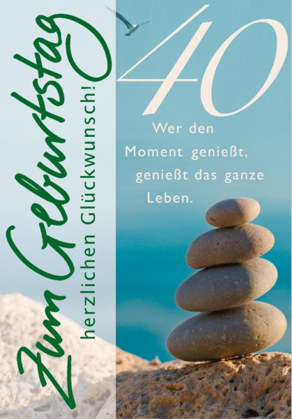 Zahlengeburtstag 40er