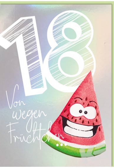 Zahlengeburtstag 18er