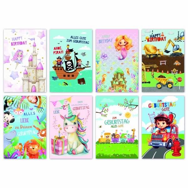 Kassette 10er - Geburtstag Kinder