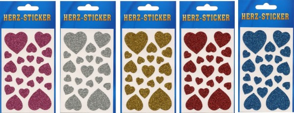 Sticker - Herzen