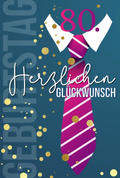 Zahlengeburtstag 80er