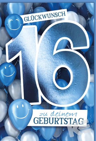 Zahlengeburtstag 16er