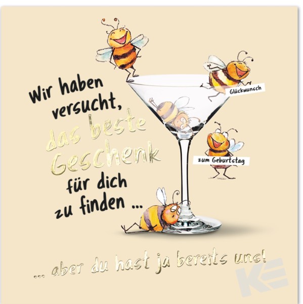 Geburtstag - Alles & Anders - quadratisch