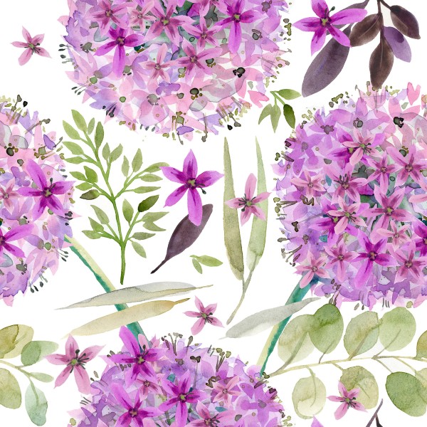 Serviette - Blume