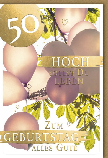 Zahlengeburtstag 50er