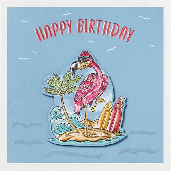 Geburtstag - Prisma Natur - Plastikfrei (Quadratisch)