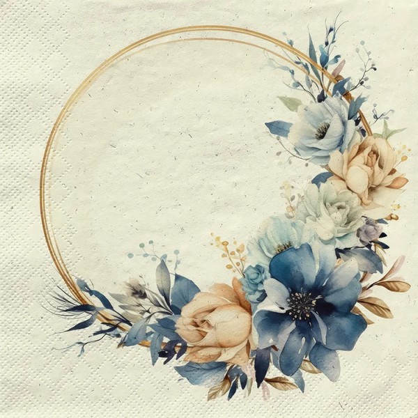 Serviette - Blume