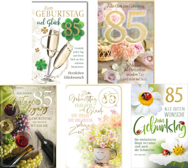 Online Serie Geburtstag 85er