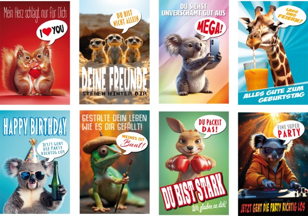 Serie Geburtstag - Humor