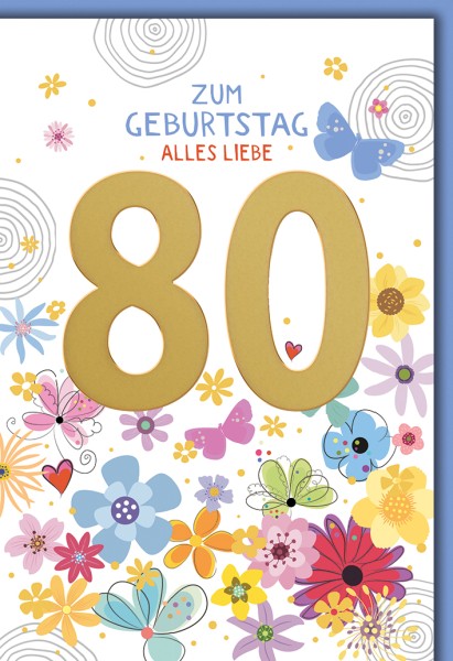 Zahlengeburtstag 80er