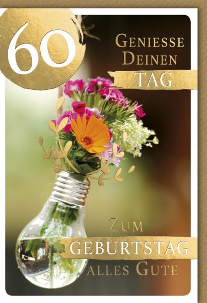 Zahlengeburtstag 60er