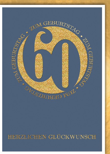 Zahlengeburtstag 60er