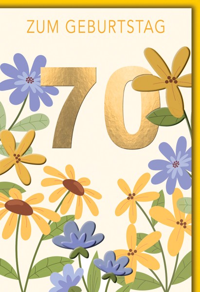 Zahlengeburtstag 70er