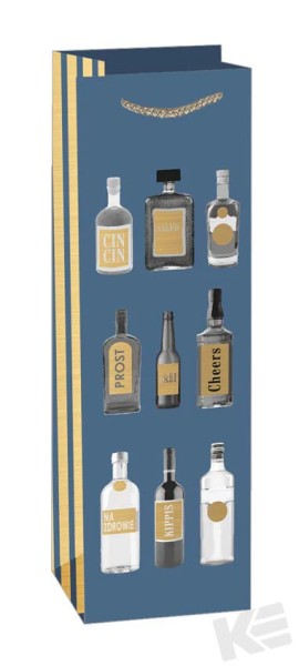Tragtasche Flasche