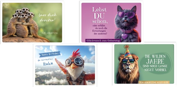 Serie Geburtstag - Humor