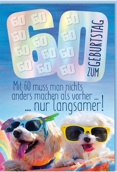 Zahlengeburtstag 60er