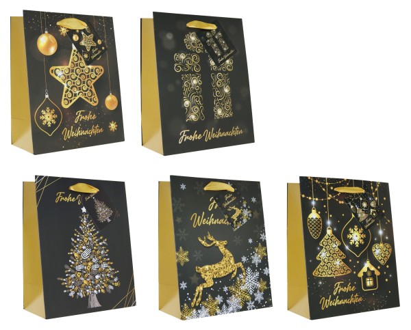 Weihnachten Tragtaschen sortiert A4