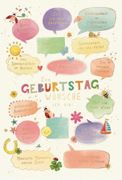 Geburtstag - Spruch