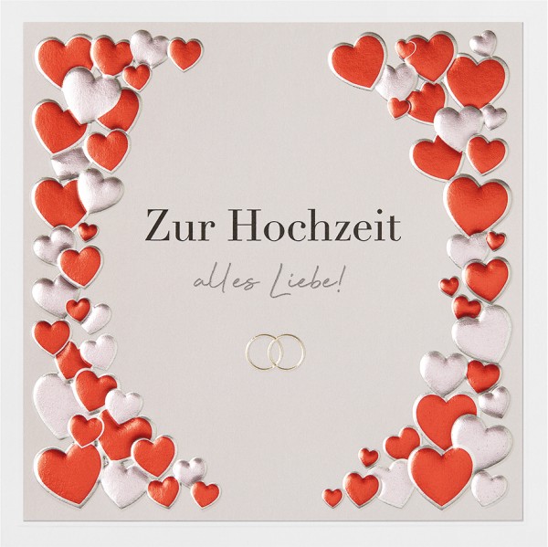 Hochzeit - Prisma Natur - Plastikfrei (Quadratisch)