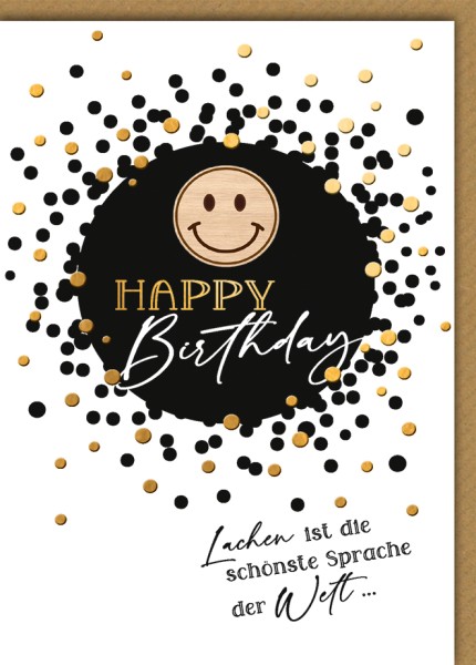Geburtstag - Smiley