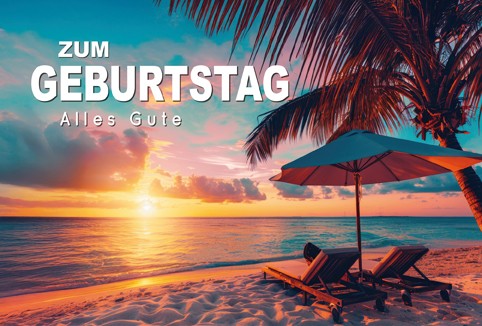 Geburtstag - Strand