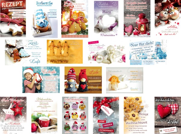 Postkarten Weihnachten